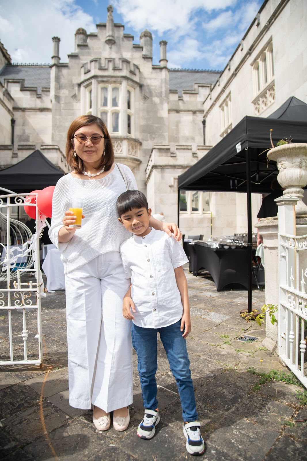 Garden party, Ingress Abbey, 2024
