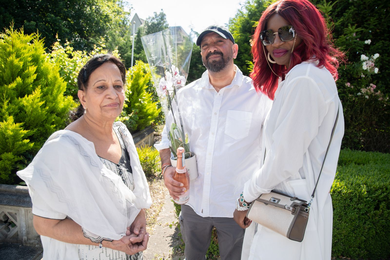 Garden party, Ingress Abbey, 2024